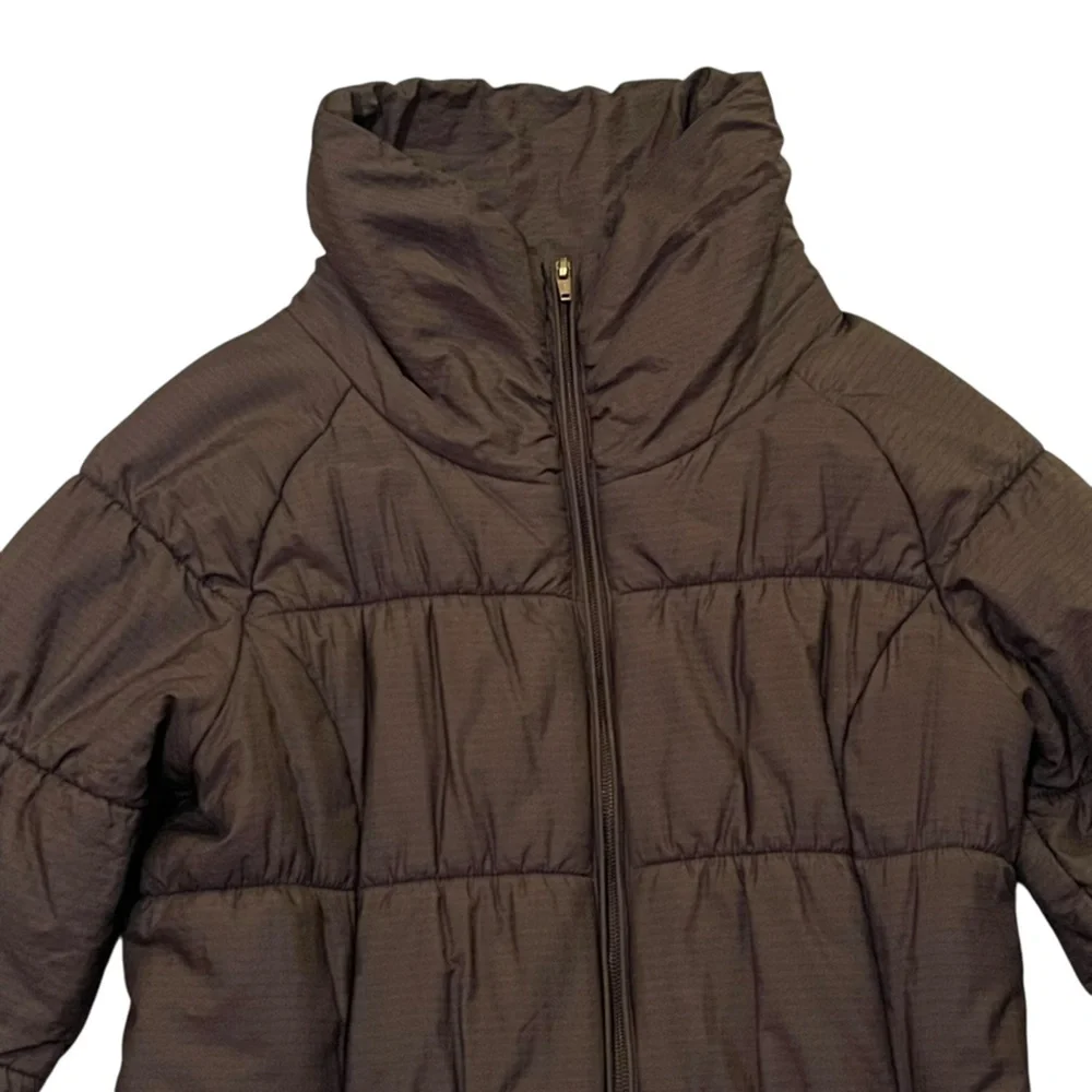Patagonia W's Lidia Parka Women's Black Long Puffer Coat Full Zip Jacket Size XS